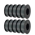 Miniatyrbillede 1 af 2: 3D-printer filament, 1,75 mm diameter, miljøvenligt materiale,10 KG PLA Grå