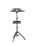 Miniatyrbillede 1 af 2: Projektor Tripod Stativ, Justerbar Højde, Robust Metal Konstruktion,145cm
