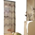 Miniatyrbillede 1 af 5: Træperle Dørgardin, Brun-Beige Farve, 31 Strenge,220x90cm, Brun-Beige