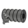 Miniatyrbillede 1 af 2: 3D-printer filament, høj sejhed, nem printbarhed,PLA Meta Grå
