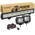 Miniatyrbillede 1 af 2: LED Lysbar, Kombineret Stråle, Vandtæt Design,23in 480W Ledning