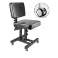 Miniatyrbild 1 av 2: Tatueringsstol, Justerbar Höjd, Ergonomisk Komfort,Med hjul