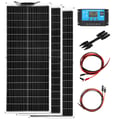 Miniatyrbillede 1 af 2: Solpanel Kit, Høj Effektivitet, Fleksibelt Design,300W solarkit