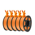Miniatyrbillede 1 af 2: JAYO PLA Matte Filament, 1,75 mm Diameter, 1,1 KG Vægt,Plaeg Oranage 5,5 kg