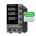 Pikkukuva 1 / 2: Säädettävä tasavirtalähde, Muuttuva lähtö, Säädelty penkkivirtalähde, 60V5A SPS-C605, AC 220V-b