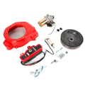 Miniatyrbillede 1 af 5: Elektrisk Start Kit, Komplet Motor Komponenter, Kompatibel med Honda Motorer,Rød