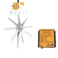 Miniatyrbillede 1 af 2: Vindmøllegenerator, 10000W Effekt, 8 Blade Design,med mppt-controller, 12V, 10KW