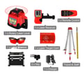 Miniatyrbild 1 av 2: Rotary Laser Level, Hög Precision, Självnivellerande,Röd Stråle Kit Set 2