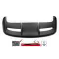 Miniatyrbillede 1 af 5: Bagspoiler, Carbon Fiber Look, Inkluderer Bremselys,kulfiber udseende
