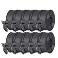 Miniatyrbillede 1 af 2: 3D-printer filament, højhastighedsudskrivning, anti-strengning funktioner,PLA MATTE Grå