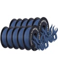Miniatyrbillede 1 af 2: 10 kg mat PLA filament, 1,75 mm diameter, vakuumforseglet, flere farvemuligheder,Blå