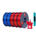 Miniatyrbillede 1 af 2: 3D Filament, Høj Styrke, Lav Shrinkage,3KG CLRD 2KG CLBL