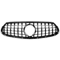 Miniatyrbild 1 av 2: Grill, Hållbar ABS-plast, Kompatibel med Mercedes Benz X254 GLC300,glansigt svart
