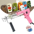 Miniatyrbillede 1 af 2: Tufting Gun, Brugervenligt Sæt, Egnet til Tæppefremstilling,pink 2 i 1