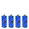 Miniatyrbillede 1 af 2: iRobot Roomba Erstatningsbatteri, 5000mAh Kapacitet, 14.4V Spænding,4Pak 5000mAh