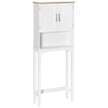 Miniatyrbillede 1 af 5: Badeværelsesskab, Over Toilet Design, Justerbar Hylde,Hvid