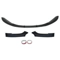 Miniatyrbillede 1 af 5: Front Bumper Lip Spoiler, M Performance Design, Nem Installation,glansende sort