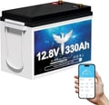 Pikkukuva 1 / 2: LiFePO4-akku, 300Ah kapasiteetti, sisäänrakennettu BMS, 12V330AH