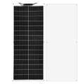 Miniatyrbillede 1 af 2: Solpanel, Høj Effektivitet, Fleksibelt Design,100W-Hvid