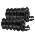 Miniatyrbild 1 av 2: PLA-filament, 10 kg vikt, 1,75 mm diameter, PLA Svart 10 kg