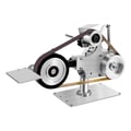 Miniatyrbillede 1 af 5: Båndsliber, 550W børsteløs motor, justerbar vinkel,Sølv