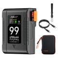 Pikkukuva 1 / 2: V Mount Battery, 15500mAh kapasiteetti, PD 65W nopea lataus,BP-99 6700mAh