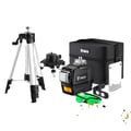 Miniatyrbild 1 av 2: Laser Nivå, 360 Horisontell och Vertikal Korslinje, Inkluderar Stativ och Tillbehör,DKLL12PB1-S2