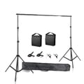 Miniatyrbillede 1 af 2: Backdrop Stativ, Justerbar Tværstang, Lys Tripod Stativ,2,6X3M, Tilføj 2 stk. sandposer 2