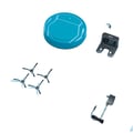 Miniatyrbillede 1 af 5: Robotstøvsuger, 3000Pa Sugeevne, Smart Navigation,EU, OKP K2P-EU