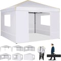 Miniatyrbild 1 av 2: Paviljong, Vattentåligt Tyg, Lätt Att Sätta Upp,Vit