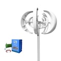Miniatyrbillede 1 af 2: Vindmøllegenerator, Output, Vertikal akseldesign, Glasfiberblade,5000W, 12V, Med LCD-controller