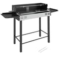 Miniatyrbild 1 av 5: Bärbar Kolgrill, Svängbar Spettfunktion, Robust Design, Svart