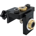 Miniatyrbillede 1 af 5: Dowel Jig, Justerbar Dybde og Højde, Inkluderer Punch Locator,sort