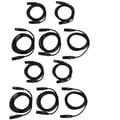 Miniatyrbillede 1 af 5: DMX-kabler, 3-pins stik, holdbar konstruktion,sort