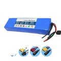 Miniatyrbild 1 av 2: Lithiumbatteripack, 48V, 30000mAh, kompakt design,XT30-JST