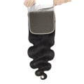 Miniatyrbillede 1 af 2: Body Wave Lace Closure, Remy Hår, Håndbundet, 150% Tæthed,20inches, 5x5 Lukning Kun