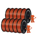 Miniatyrbild 1 av 2: 3D-utskriftsfilament, miljövänlig PLA, 1 kg spole, Brun