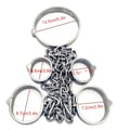 Miniatyrbillede 1 af 2: Bondage Begrænsning, Justerbar Pasform, Holdbart Metal,Til Mænd