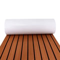 Miniatyrbild 1 av 5: Båtgolvsmatta, Faux Teak Marinmatta, Halkfri Design, Lätt Installation, BRUN