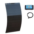 Pikkukuva 1 / 2: Aurinkopaneeli, monokiteinen, vedenpitävä,130w 12v Sarja