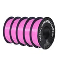 Miniatyrbillede 1 af 2: 3D-printer filament, miljøvenligt PLA-materiale, kompatibelt med FDM-printere,Lyserød
