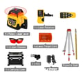 Miniatyrbild 1 av 2: Rotary Laser Level, Självnivellerande, 500m Mätområde,Röd Stråle Kit Set 1