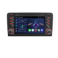 Pikkukuva 1 / 2: Carplay, 7-tuumainen näyttö, Android Auto ja CarPlay, yhteensopivuus Audi A3 8P S3 2003-2012 kanssa,V1 (2G 64G)