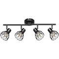 Miniatyrbillede 1 af 5: Loftspotlight, Industriel Stil, Justerbart Lys,sort, Ingen pære