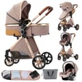Miniatyrbild 1 av 2: Babybärare, 3-i-1 mångsidighet, lätt och enkel att hantera, Sandbeige