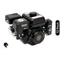 Miniatyrbillede 1 af 5: Go Kart Motor, 7,5 HK, 212cc Benzinmotor,sort