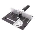 Miniatyrbillede 1 af 2: Router Tabel Indsatsplade, Holdbar Konstruktion, Præcisionsydelse,Sort