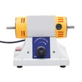 Miniatyrbillede 1 af 5: Smykke Poleringsmaskine, Dobbelt Stofhjul, Justerbar Hastighed,10000rpm, EU