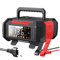 Miniatyrbillede 1 af 5: Bilbatterioplader, Intelligent Opladning, Bred Kompatibilitet,12V/24V 15A/8A