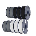 Miniatyrbillede 1 af 2: 3D-printer filament, miljøvenlig PLA, 10 kg forsyning,Bland farver 2